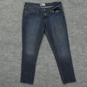 Signature by Levi Strauss & Co Jeans Womens 12 Short Blue Skinny Leg Dark Wash